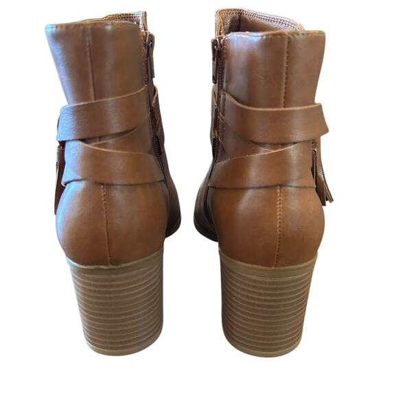 Style & Co Catrionaa Tassel Detail Boho Western Booties NEW Size 11 - Picture 4 of 10